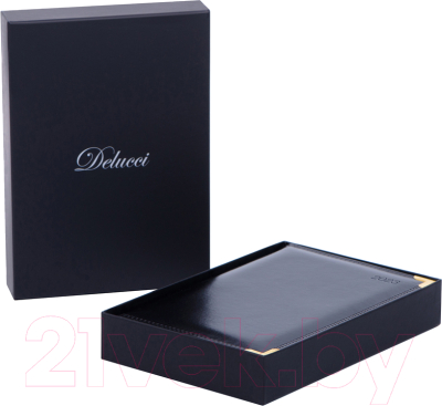 Изображение товара Ежедневник Delucci Датированный А6 / DD3_89601 (184л, черный)