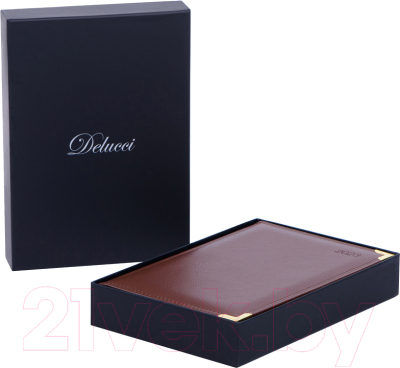 Изображение товара Ежедневник Delucci Датированный А6 / DD3_90602 (184л, коричневый)