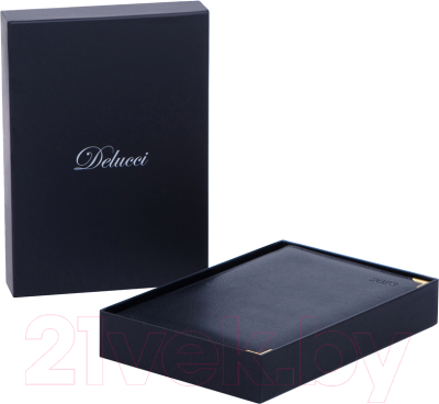 Изображение товара Ежедневник Delucci Датированный А6 / DD3_90601 (184л, черный)
