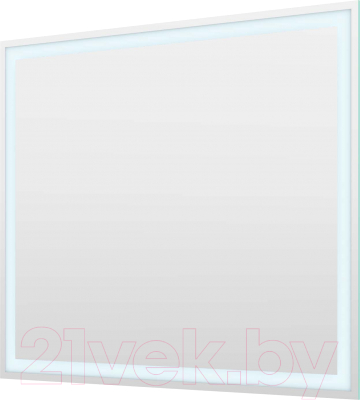 Зеркало Пекам Greta 60x50 / greta-60x50dcl (с подсветкой, сенсором на взмах руки и часами)