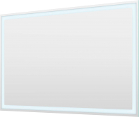 Зеркало Пекам Greta 80x50 / greta-80x50dcl (с подсветкой, сенсором на взмах руки и часами) - 