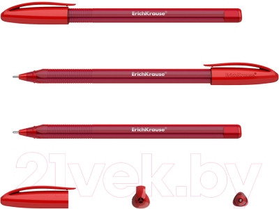Изображение товара Ручка шариковая Erich Krause U-108 Classic Stick / 53741 (красный)
