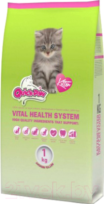 Сухой корм для кошек Quick-Paw Premium Kitten (1кг)