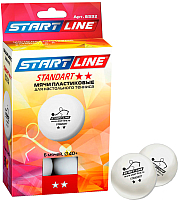 Набор мячей для настольного тенниса Start Line Standart 2 New - 