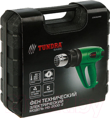 Строительный фен Tundra Basic HG-2000-2 (3306890)