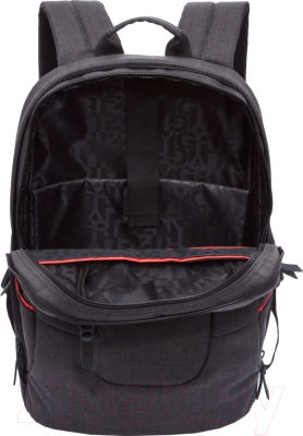 Рюкзак Grizzly RU-820-1 (черный/красный)