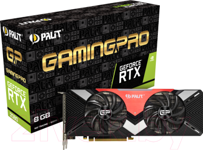 Видеокарта Palit GeForce RTX 2080 Gaming Pro 8GB GDDR6 (NE62080T20P2-180A)
