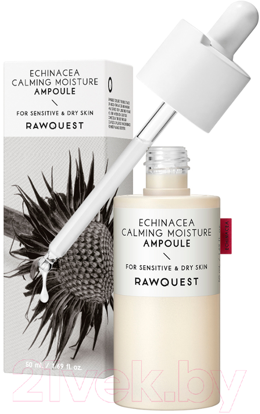 Сыворотка для лица Rawquest Echinacea Calming Moisture Ampoule