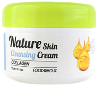 Крем для лица FoodaHolic Nature Skin Cleansing Cream Очищающий с экстрактом зеленого чая (300мл) - 