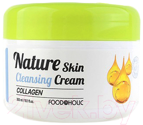 Крем для лица FoodaHolic Nature Skin Cleansing Cream Очищающий с экстрактом зеленого чая (300мл)