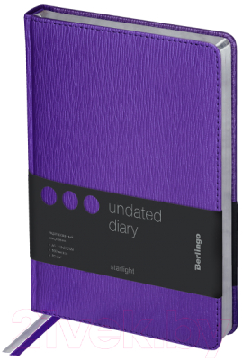 Изображение товара Ежедневник Berlingo Starlight А5 / UD0_83505 (160л, фиолетовый)