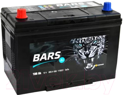Автомобильный аккумулятор BARS Asia 100 JR / 090 141 09 0 L (100 А/ч)