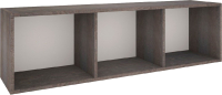 Полка-ячейка Кортекс-мебель 120x35 (береза) - 