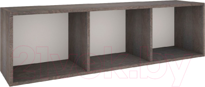 Полка-ячейка Кортекс-мебель 120x35 (береза)