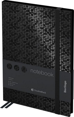 Записная книжка Berlingo DoubleBlack A5 / NB0_94501 (80л, черный) - 