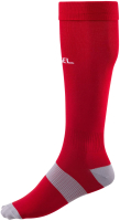 Гетры футбольные Jogel Camp Basic Socks / JC1GA0125.R2 (р-р 43-45, красный/серый/белый) - 