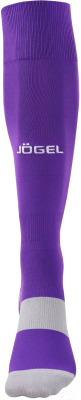 Гетры футбольные Jogel Camp Basic Socks / JC1GA0127.P3 (фиолетовый/серый/белый, р-р 39-42)