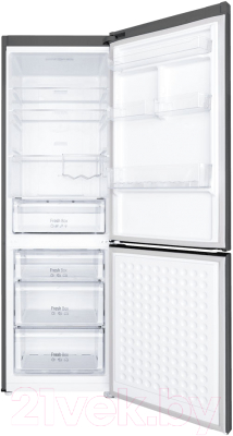 Холодильник с морозильником Maunfeld MFF 187NFS10
