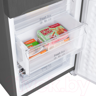 Холодильник с морозильником Maunfeld MFF 187NFS10