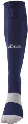 Гетры футбольные Jogel Camp Basic Socks / JC1GA0130.Z4 (темно-синий/серый/белый, р-р 32-34)