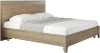 

Двуспальная кровать Лером, Мелисса КР-2073-ГС-В 160x200