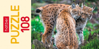 

Пазл Hatber, Дикие кошки / 108ПЗ4_26042