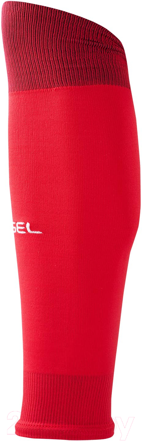 Гетры футбольные Jogel Camp Basic Sleeve Socks / JC1GA0223.R2 (р-р 32-34, красный/белый)