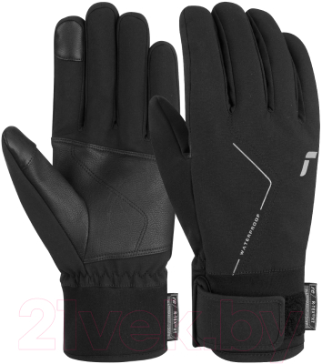 Перчатки лыжные Reusch Diver X R-Tex Xt Touch-Tec / 6205232-7702 (р-р 6, Black/Silver)