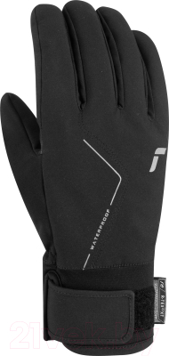 Перчатки лыжные Reusch Diver X R-Tex Xt Touch-Tec / 6205232-7702 (р-р 10, Black/Silver)