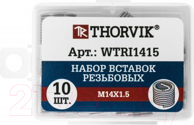Набор резьбовых  вставок Thorvik WTRI1415