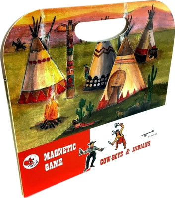 Развивающая игра Egmont Магнитная игра Индейцы / 630663 -