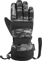 Перчатки лыжные Reusch Connor R-Tex Xt Junior / 4861218-5570 (р-р 4.5, Dark Camo/Black) - 