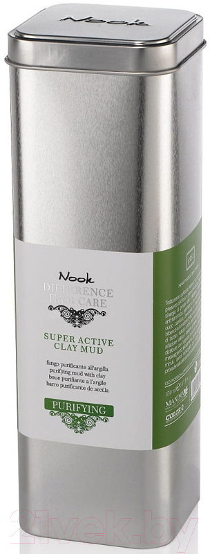 Маска для волос Nook Difference Hair Care Purifying Super Active Clay Mud