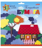 

Набор цветного картона Hatber, Мой домик / 10Кбх5_14289