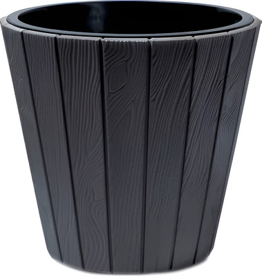 Кашпо Prosperplast Woode / DBWO490-S433 (антрацит) - 