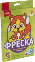 Набор для творчества Lori Фреска. Картина из песка Бельчонок / Пз/Ф-010 - 