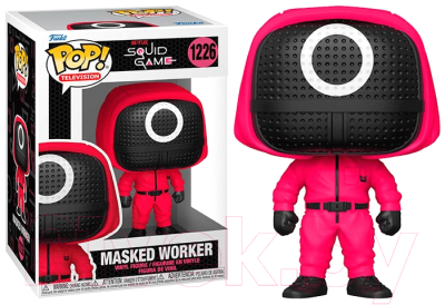 Фигурка коллекционная Funko POP! TV: Squid Game - Masked Worker / 64799