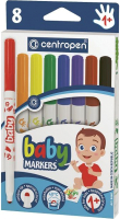Фломастеры Centropen Baby Markers 1+ / 586600080 (8цв) - 