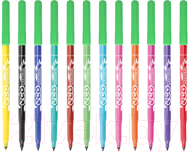 Фломастеры Centropen Eco Markers / 725601201 (12цв) — фото 2