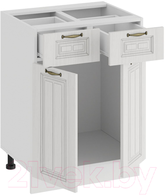 Шкаф-стол кухонный ТриЯ Лина 1Н6Я1 (белый)