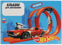 

Альбом для рисования Умка, Hot Wheels / ALB24-63427-HW