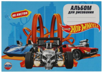 

Альбом для рисования Умка, Hot Wheels / ALB40-63428-HW