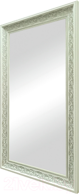 Зеркало Континент Престиж 63x110 (белый)