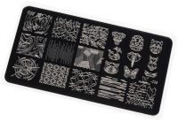 

Пластина для стемпинга TNL, Premium Оригами 35