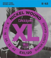 

Струны для электрогитары D'Addario, EXL120