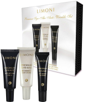 Набор косметики для лица Limoni Premium Syn-Ake Anti-Wrinkle Care Set Cream+Cream Light+Eye (25мл+25мл+15мл) - 