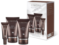 Набор косметики для лица Limoni Snail Intense Care Set Cream+Eye Cream+Sleeping Mask (50мл+25мл+50мл) - 