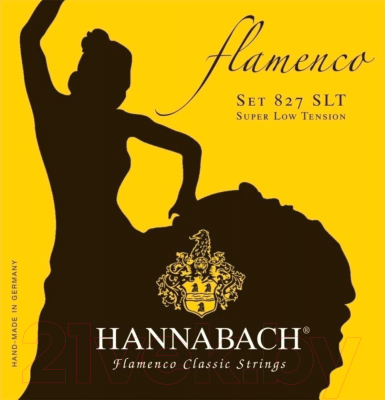 Струны для классической гитары Hannabach 827SLT