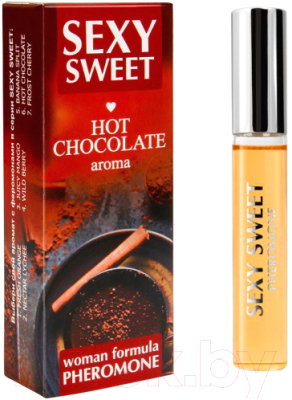 Парфюмерная вода с феромонами Bioritm Sexy Sweet Hot Chocolate / LB-16122 (10мл)