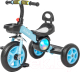 Трехколесный велосипед NINO Sport Light (голубой) - 